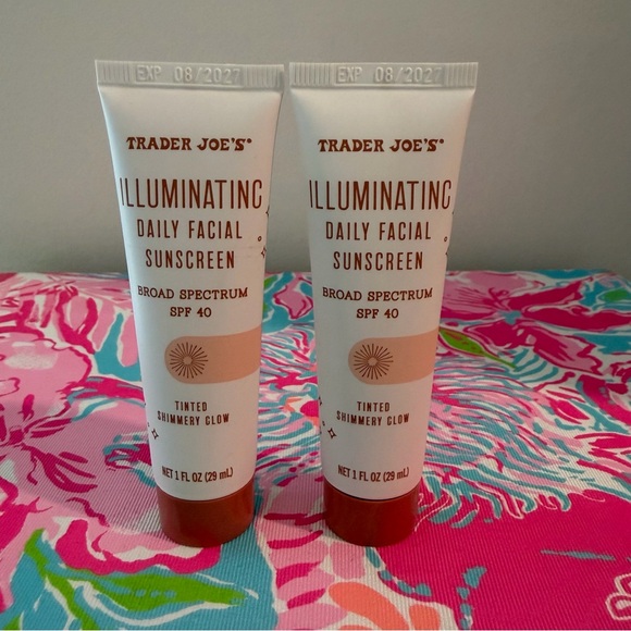 Trader Joe'S Other - NEW, SEALED Trader Joe's Illuminating Daily Facial Sunscreen SPF 40 1oz x2